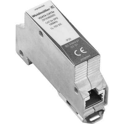 Přepěťová ochrana (datové sítě/technologie MCR) Weidmüller VDATA CAT5E (2916360000)