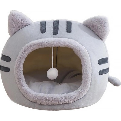 Къща за котки Polly Pet 50 х 50 х h36, сива (4054-L)