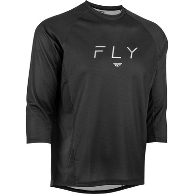 Fly Racing Ripa 3/4 čierno-sivý