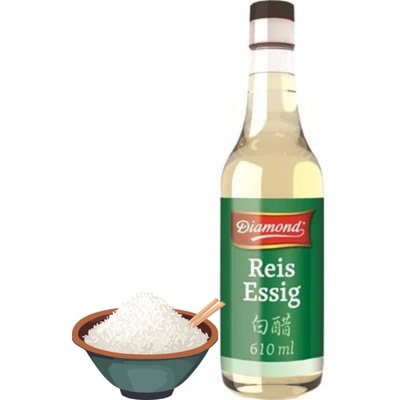 Diamond Ryžový ocot hotová malta na sushi 610 ml