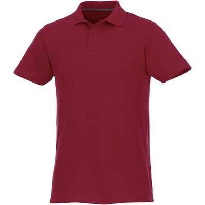 Helios pánske polo tričko burgundy červené