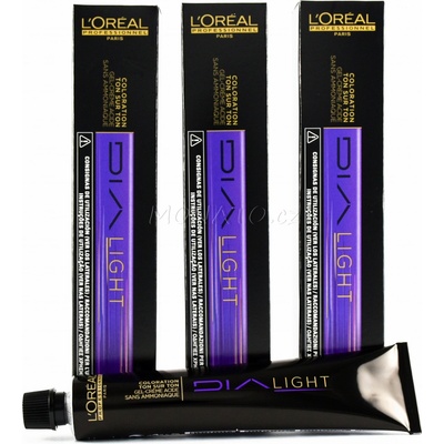 L'Oréal Dialight tónovací přeliv 6.3 tmavá blond zlatá 50 ml