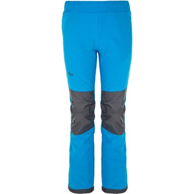Kilpi Rizo-J dětské softshellové kalhoty modrá
