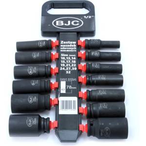BJC Комплект от 13 бр. ковани вложки BJC 1/2" 10-32mm 06820 (M58272)