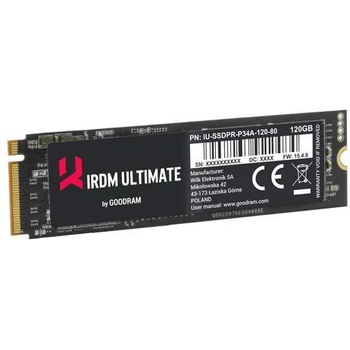GOODRAM IRDM Ultimate 120GB M.2 PCIe IRU-SSDPR-P34A-120-80A