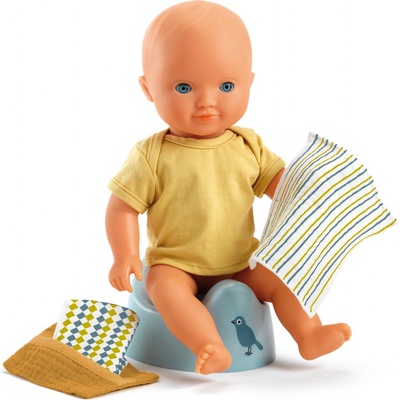 DJECO Nočník pro panenky Potty & Wipes