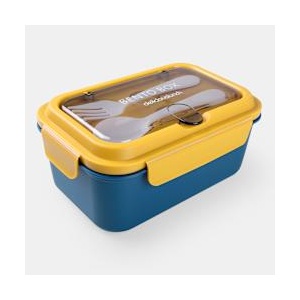 Sentio Кутия за храна 1500мл Blue-Yellow