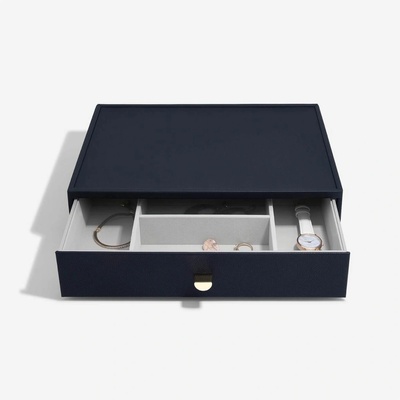 Stackers box na šperky Navy Pebble Supersize Accessory