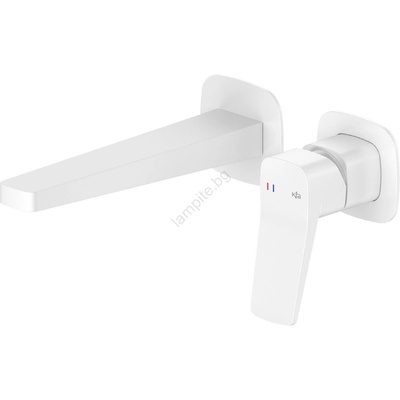 Armatura 4529-810-44 - Мивен смесител за вграден монтаж MALAGA бял (KF0209)