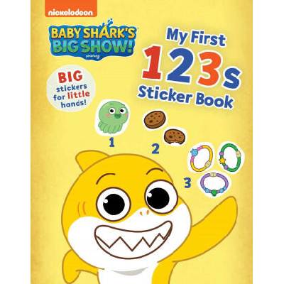 Baby Shark's Big Show! : My First 123s Sticker Book: Activities and Big, Reusable Stickers for Kids Ages 3 to 5 | Marcela Cespedes-Alicea