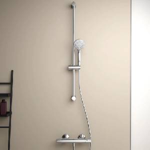 Ideal Standard Термостатичен смесител за душ Ideal Standard Ceratherm T25 с гланцов хром и 90 см душ лост (A7204AA)