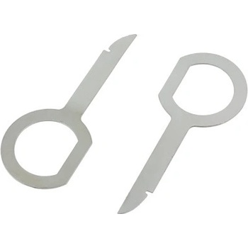 APT AG363 Kľúče pre demontáž autorádia 2 ks