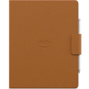 Amazon Now new: Elegant Amazon Kindle Scribe flip case with magnetic attachment, slim protective case - premium leather - 53-101640 (53-101640)