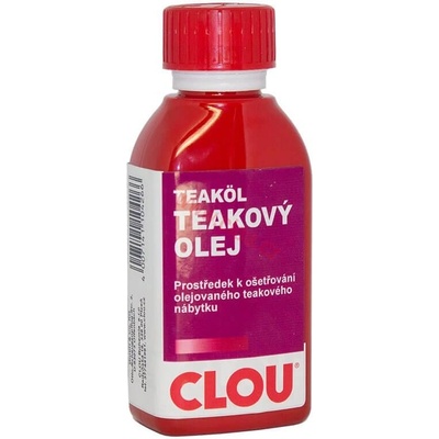 Clou TEAKÖL (Teakový olej na dřevo) bezbarvý 150 ml