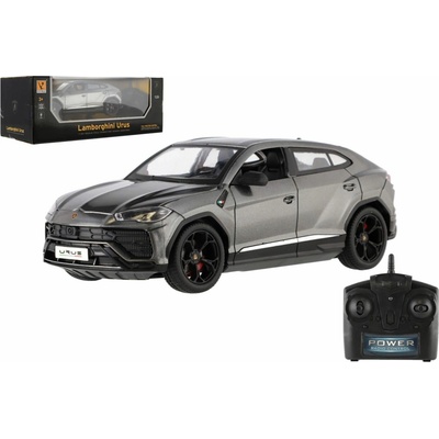 Teddies Auto RC Lamborghini Urus plast 20cm 2,4GHz na dálkové ovládání na baterie se světlem