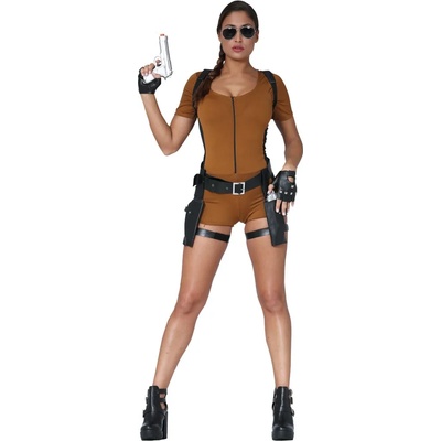 Fiestas Guirca Дамски костюм - Лара Крофт Размер - Възрастни: L-XL