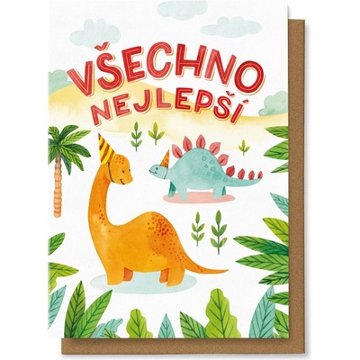 Chaukiss Všechno nejlepší - dinosauři