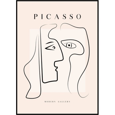Jen tak z lásky Pablo Picasso - Obličej Rozměr plakátu: 40 x 50 cm