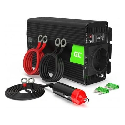 Green Cell Инвертор GREEN CELL, 12V, 300W/600W, Pure Sine Wave (GC-INVERT-12V-300W-INV05)