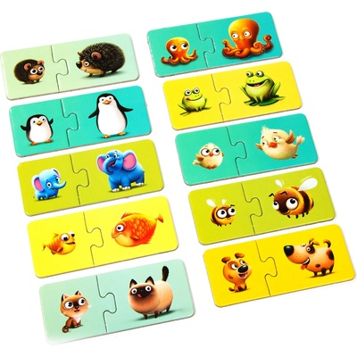 Puzzlika Комплект образователни пъзели за най-малките, Puzzlika - Моето семейство (13531)