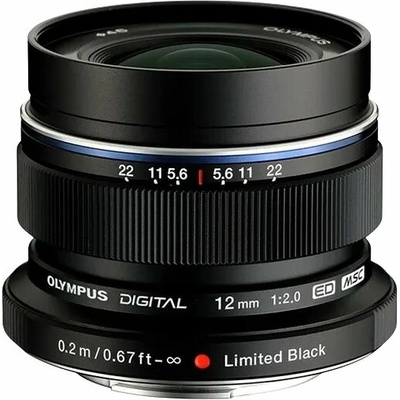 OM System objektiv M.Zuiko Digital ED 12mm F2.0 V311020BE001