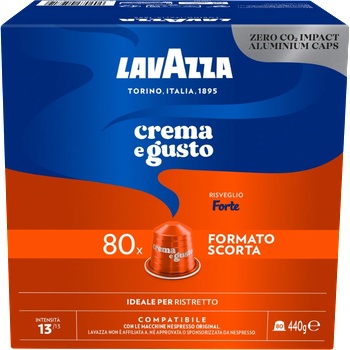 LAVAZZA Кафе капсули Lavazza Crema e Gusto Forte Съвместими с Nespresso ®, 80 бр