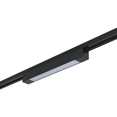 ELMARK РЕЛСОВ ОСВЕТИТЕЛ fgln 2-ЛИНИИ 20w 120° 3000k ЧЕРЕН (93fgnl2030/bl)