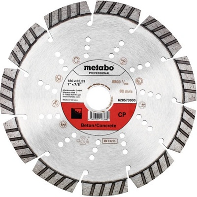 Metabo Diamantový řezný kotouč 180 x 22,23 mm 628573000