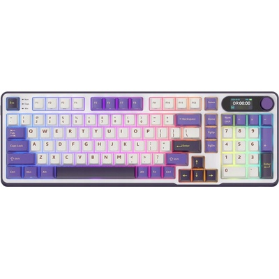 Royal Kludge RK-S98 Blackberry Mousse Gaming Keyboard Chartreuse switch