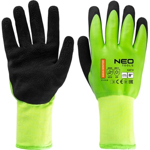 NEO TOOLS Изолирани работни ръкавици, полиестер с латексово покритие (2 слоя), 3241x, размер 8 97-614-8 (97-614-8)