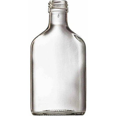 O-I Czech Republic Skleněná lahev Václavák 200 ml - placatka - PP 28