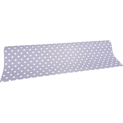 Floristická fólie s puntíkem 50cm x 9,1m 13 lila