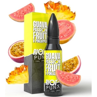 Riot Squad PUNX S & V Guava marakuja a ananas 10 ml