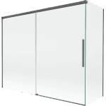 Mexen Rox двукрилен плъзгащ се екран за вана 190 + 90 x 150 см, прозрачен, (8C9-190-090-66-00)