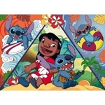 Lisciani Double sided floor puzzles Maxi Floor 150el Lilo and Stitch 105830 LISCIANI
