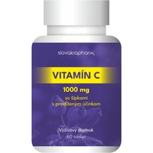 Slovakiapharm Vitamín C 1000 mg so šípkami s predĺženým účinkom 60 ks