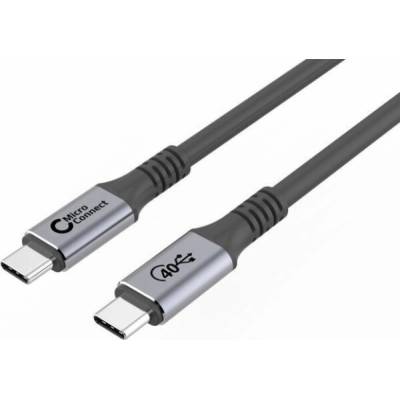 MicroConnect USB4CC1 USB USB-C – USB-C 1,2m černý