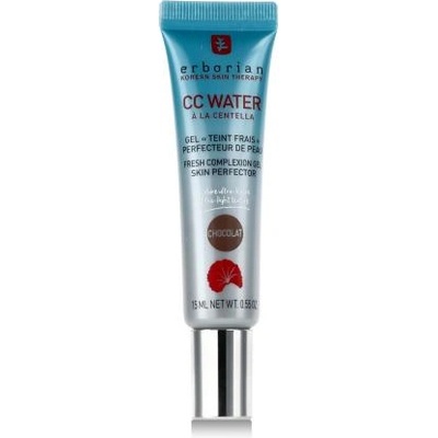 Erborian CC Water Fresh Complexion Gel Skin Perfector грижовен cc крем за свеж вид 15 ml нюанс Chocolat