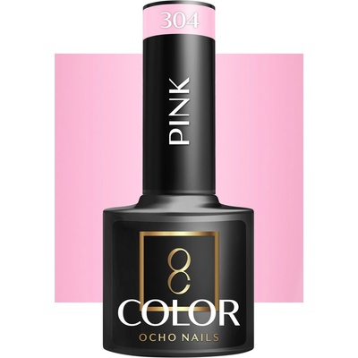 Ocho Nails lak na nechty ružový 304 5 g