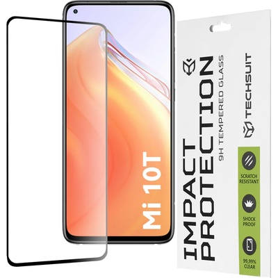 Techsuit Протектор за Xiaomi Mi 10T 5G / Mi 10T Pro 5G - 111D Full Cover / Full Glue Glass - Черен