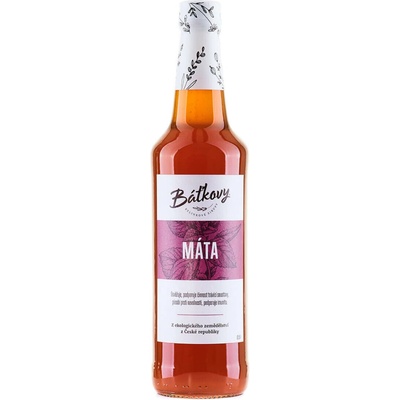 Báťkovy sirupy Mätový sirup 0,5 l