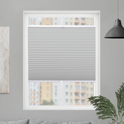 FOA Plisé roleta, s profilom Classic, Blackout, Sivá, P 959 100 x 20 cm