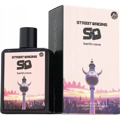 Street origins berlin rave mars parfémovaná voda unisex 75 ml