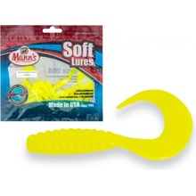 Mann's Bait Co. Ltd TWISTER FCH-Fluo Žltá 7,6cm CTG 15ks