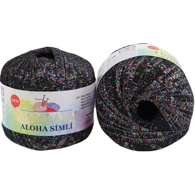 Himalaya Aloha Simli 128-06 černá, multicolor