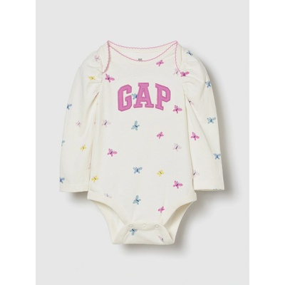 GAP Baby body s logem Bílá – Zboží Dáma