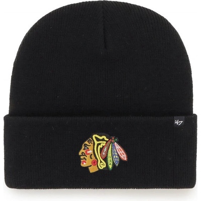'47 NHL Chicago black hawks Haymaker Cuff Knit Blk