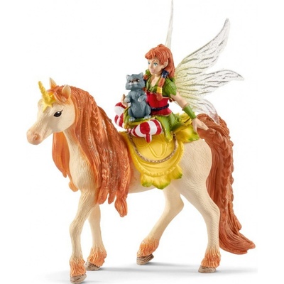 Schleich 70567 postavička víla Marween s trblietavým jednorožcom