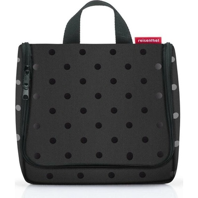 Reisenthel Toiletbag Glossy toaletná taštička dots black