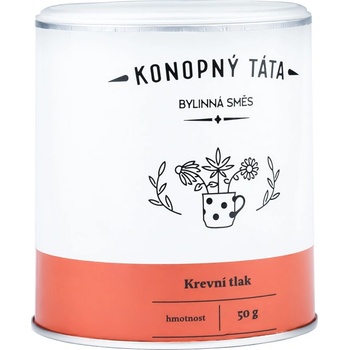 Konopný Táta Konopný čaj Krevní tlak 50 g